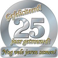 Kroonschild-speciaal-25 jr getrouwd - thumbnail