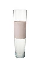 J-Line vaas Delph - glas - transparant|lichtroze - large - 60 cm hoog - thumbnail