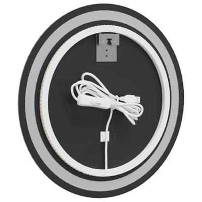 VidaXL Badkamerspiegel led rond 50 cm