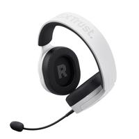 Trust GXT491 FAYZO Over Ear headset Bluetooth Virtual Surround Wit Surround sound, Microfoon uitschakelbaar (mute), Volumeregeling Gamen - thumbnail