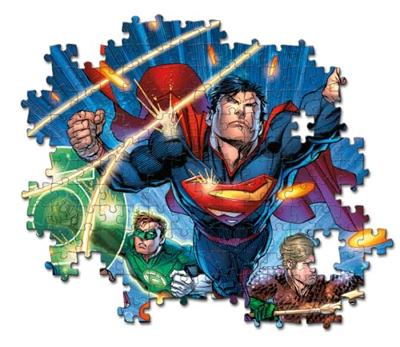 Clementoni legpuzzel super color dc comics justice league, 300st.