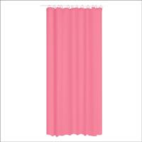 MARBEAUX Roze Douchegordijn met Ringen 180x200 cm Polyester - thumbnail