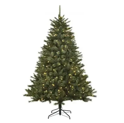 Black Box Trees Toronto Deluxe verlichte kerstboom groen 155cm - 180 lampjes