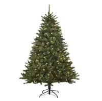 Black Box Trees Toronto Deluxe verlichte kerstboom groen 155cm - 180 lampjes - thumbnail