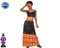 Kostuums voor Volwassenen (2 pcs) Afrikaanse Maat XS/S - thumbnail