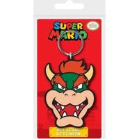 Super Mario - Bowser Rubber Keychain - thumbnail