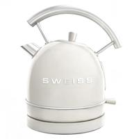 Vintage Waterkoker - SWEISS - KTL8 - 2200 W - 1,8 L - 360° Voet - Beige - thumbnail