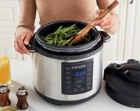 Crock-Pot CR051 Express Pot Multi Cooker 5.7L RVS/Zwart - thumbnail