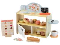 lupilu Houten speelgoed 2-in-1 BBQ of bakkerij & café (bakkerij) - thumbnail