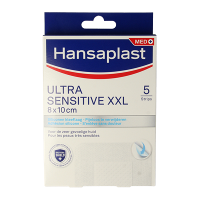 Hansaplast Pleister ultra sensitive XXL 5 Stuks