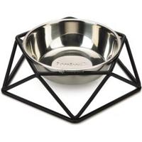 Hondenvoerbak Puroni zwart 19 cm - thumbnail