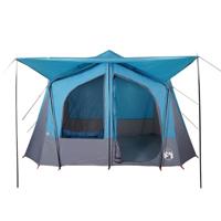 Tent 5-persoons waterdicht blauw - thumbnail