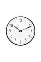 Arne Jacobsen - Station Wall Clock Ø 29 cm - Black (43643) - thumbnail