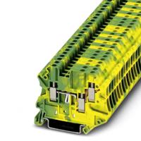 Phoenix Contact 3044539 Doorgangsserieklem 5.2 mm Schroeven Groen, Geel 50 stuk(s) - thumbnail