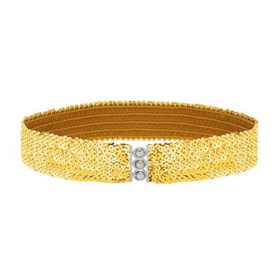 Riem pailletten goud - thumbnail