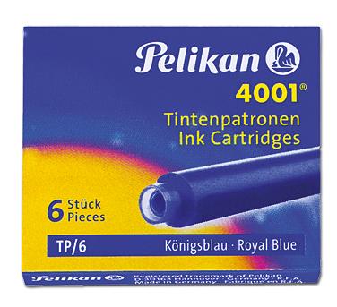 Pelikan inktpatronen 4001 koningsblauw