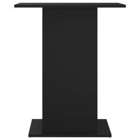 VidaXL Aquariumstandaard 60,5x36x72,5 cm bewerkt hout zwart - thumbnail