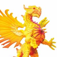 Safari speelfiguur zonnendraak junior 12 x 13,5 cm geel - thumbnail