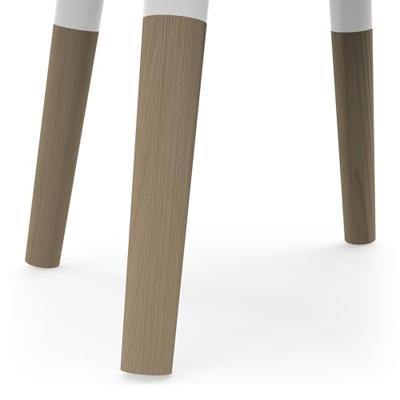 Set met kindertafel en stoelen Demeyere Wit