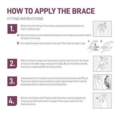 Push Ortho Duim Cmc Links 22,5-26,0cm T3
