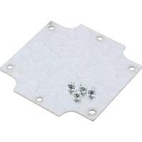 Hammond Electronics 1555EFPL Staal Zilver (l x b x h) 80 x 80 x 1.6 mm 1 stuk(s) - thumbnail