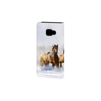 Samsung Galaxy A3 2017 | Telefoonhoesje | Met pasjeshouder | Paarden Samsung Galaxy A3 2017 | Telefoonhoesje | Met pasjeshouder | Paarden