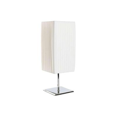 Bureaulamp Home ESPRIT Wit Zilverkleurig Polyethyleen Ijzer 50 W 220 V 15 x 15 x 43 cm Bureaulamp Home ESPRIT Wit Zilverkleurig Polyethyleen Ijzer 50 W 220 V 15 x 15 x 43 cm