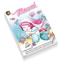 Grafix Colouring Glitter sticker boek A4 - thumbnail