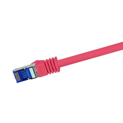 LogiLink C6A084S RJ45 Netwerkkabel, patchkabel CAT 6A S/FTP 7.50 m Rood 1 stuk(s)