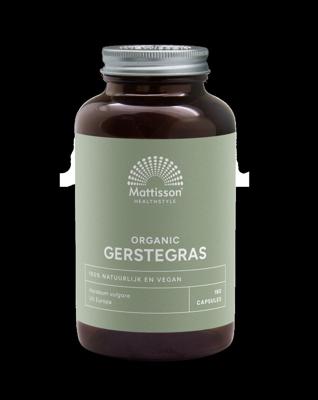 Mattisson HealthStyle Organic Gerstegras Capsules