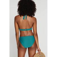 BEACHWAVE halter bikinitop petrol - thumbnail