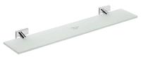 Glazen Planchet Sapho X-Square 60x5.5 cm Chroom - thumbnail