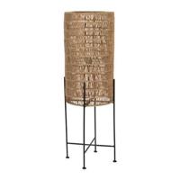 Dutchbone Vloerlamp 'Kari' Jute, kleur Naturel - thumbnail