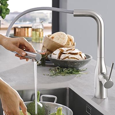 GROHE essence new Keukenkraan - hoog - uittrekbare l uitloop - 2 straalsoorten - supersteel geborsteld 30270dc0