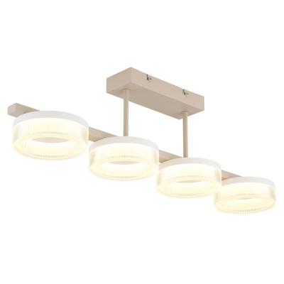 Globo Moderne plafondlampZara zand bruin 67cm - 48046D3