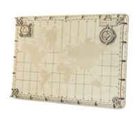 Wooden City 3D-puzzel wereldkaart 35 x 25 x 2 cm punten - thumbnail