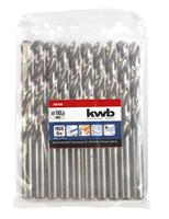 kwb 205100 HSS Spiraalboor 1 stuks 10 mm Gezamenlijke lengte 133 mm DIN 338 Cilinderschacht 1 stuk(s) - thumbnail
