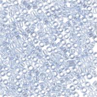 Creativ Company Rocailles, d 1,7 mm, afm 15/0, gatgrootte 0,5-0,8 mm, lichtblauw, 25 gr/ 1 doos - thumbnail