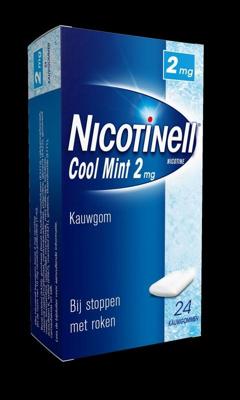 Kauwgom cool mint 2mg 24 Stuks
