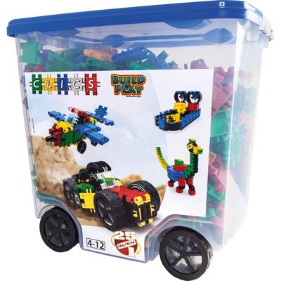 Clics rolbox bouwblokken - bouwset 25in1