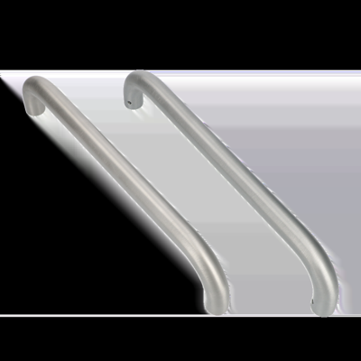 AMI Deurgreep Enkelgebogen 350 Mm. Irox Archi Design Deurdikte 38/61 Mm. - 621020