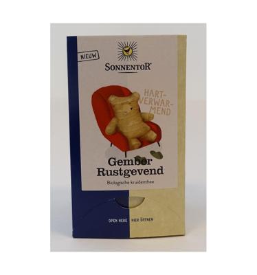 Sonnentor Gember Rustgevend Biologische Kruidenthee Sonnentor Gember Rustgevend Biologische Kruidenthee