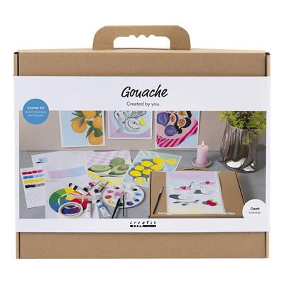 Creativ Company Starter hobbyset gouache schilderijen