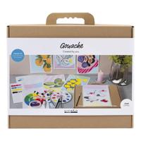 Creativ Company Starter hobbyset gouache schilderijen - thumbnail