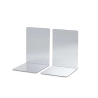 Boekensteun maul 16x15x21cm aluminium zilver - thumbnail