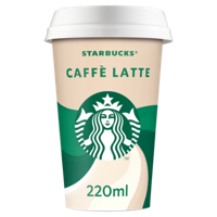 Starbucks Chilled Coffee Caffe Latte ijskoffie 220ml bij Jumbo - thumbnail