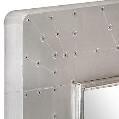 VidaXL Spiegel luchtvaartstijl 50x50 cm metaal