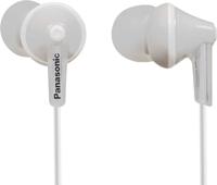 Panasonic RP-HJE125E-W n-oor hoofdtelefoon (drie paar paspoortstukken, 10-24.000 Hz, 1,1 m kabel) wit - thumbnail