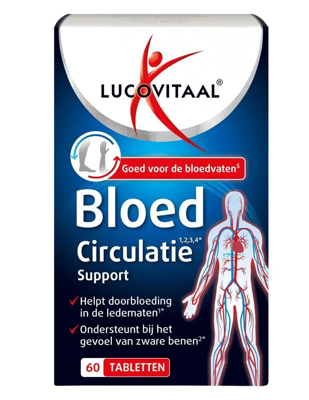 Lucovitaal Bloedcirculatie Support Tabletten Lucovitaal Bloedcirculatie Support Tabletten
