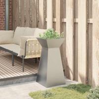 Pilaar Plantenbak Zilver 35 x 35 x 73 cm Staal - thumbnail